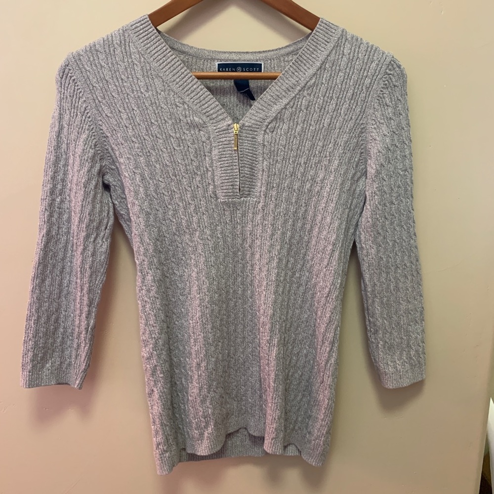 Gray Sweater